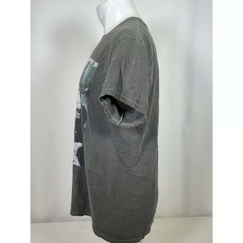 The Beatles Recording Studio Photo Graphic Print Gray T-Shirt Men's MEDIUM - Picture 2 of 4